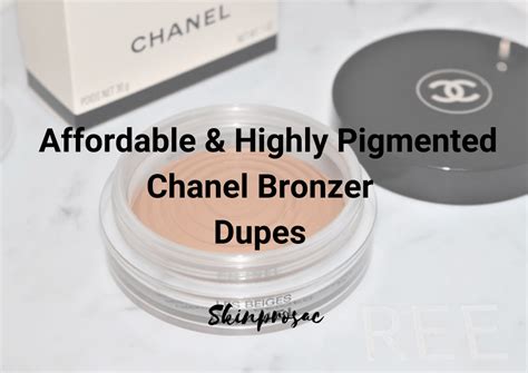 dupe for chanel bronze universal|chanel face wash dupe.